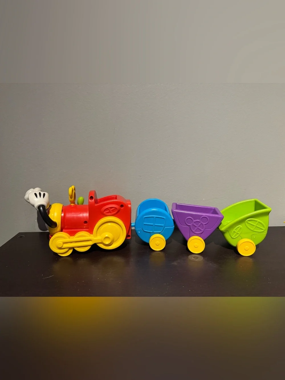 Mickey Mouse Clubhouse Push Wobble Bobble Choo Choo Train With Sounds